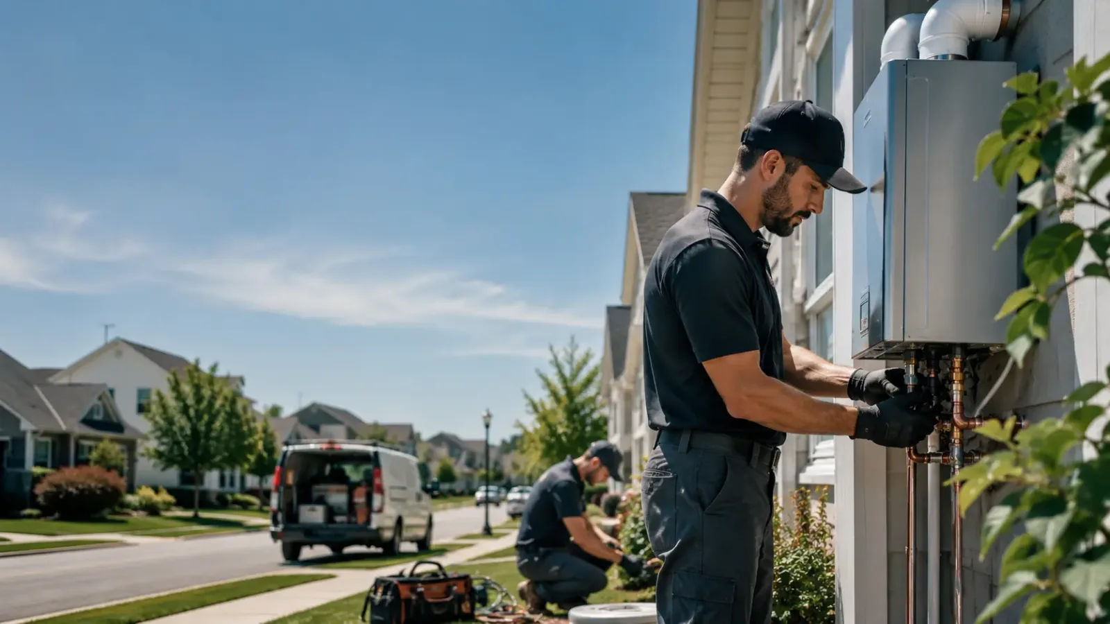 Tankless Water Heater Installation in Oden, AR